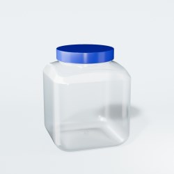 PET Cube Jar 4.045L